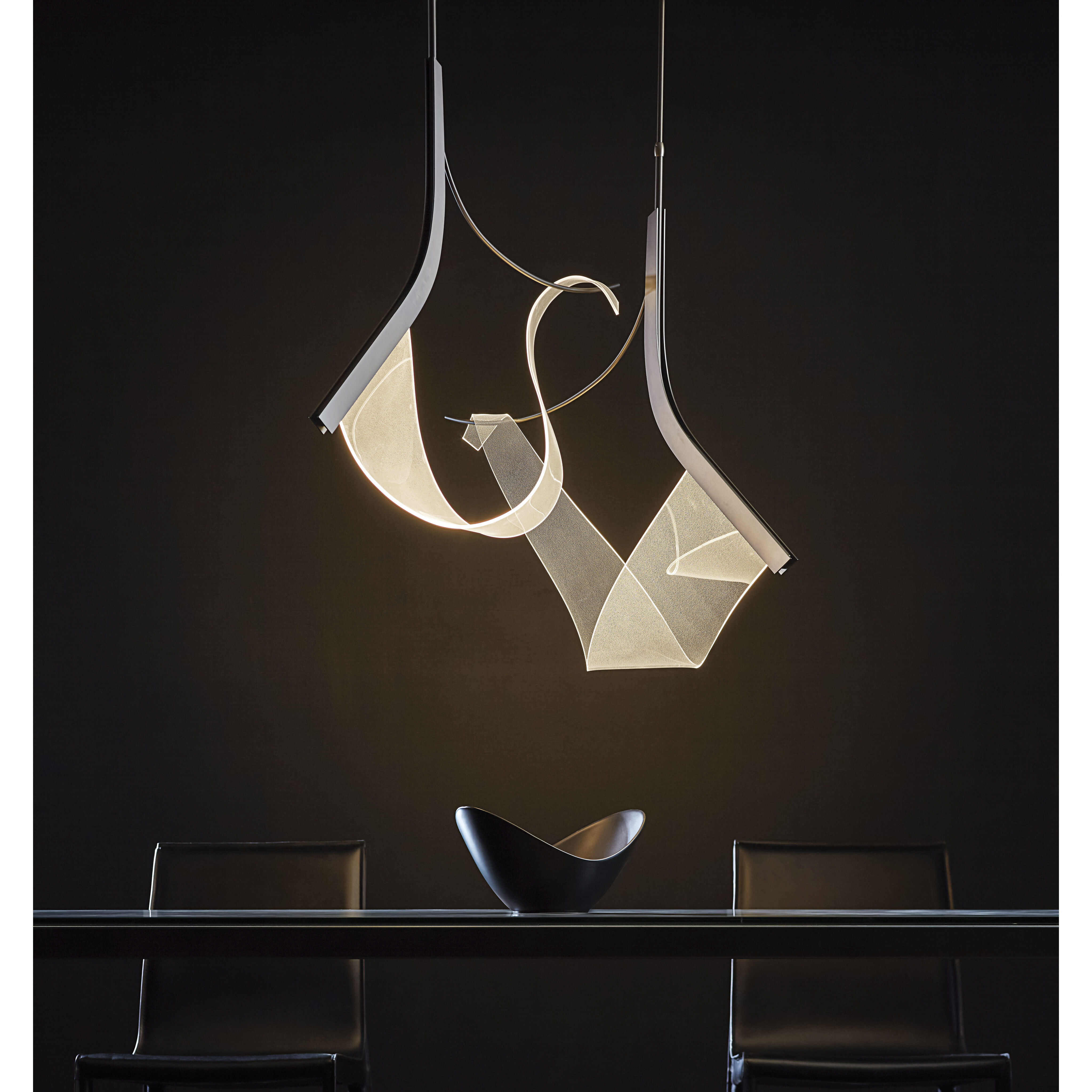 Sling LED 34.2 inch Soft Gold Pendant Ceiling Light