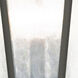Hamilton 3 Light 18.5 inch Textured Black Medium Outdoor Wall Lantern