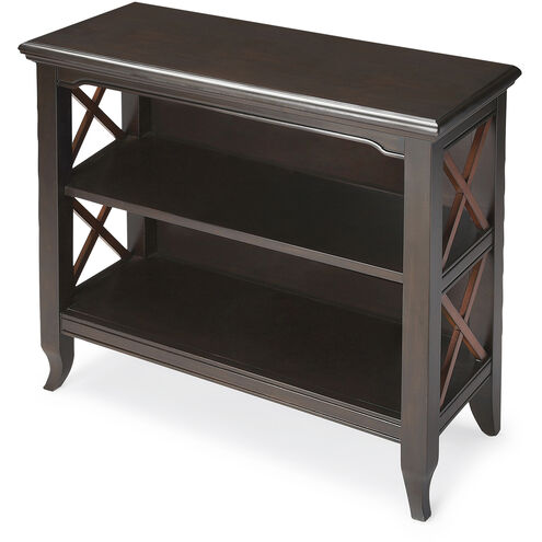 Butler Loft Newport Black & Cherry Transitional Cherry Bookcase