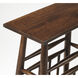 Bowen Solid Wood Butler Loft Magazine Rack/Media Storage