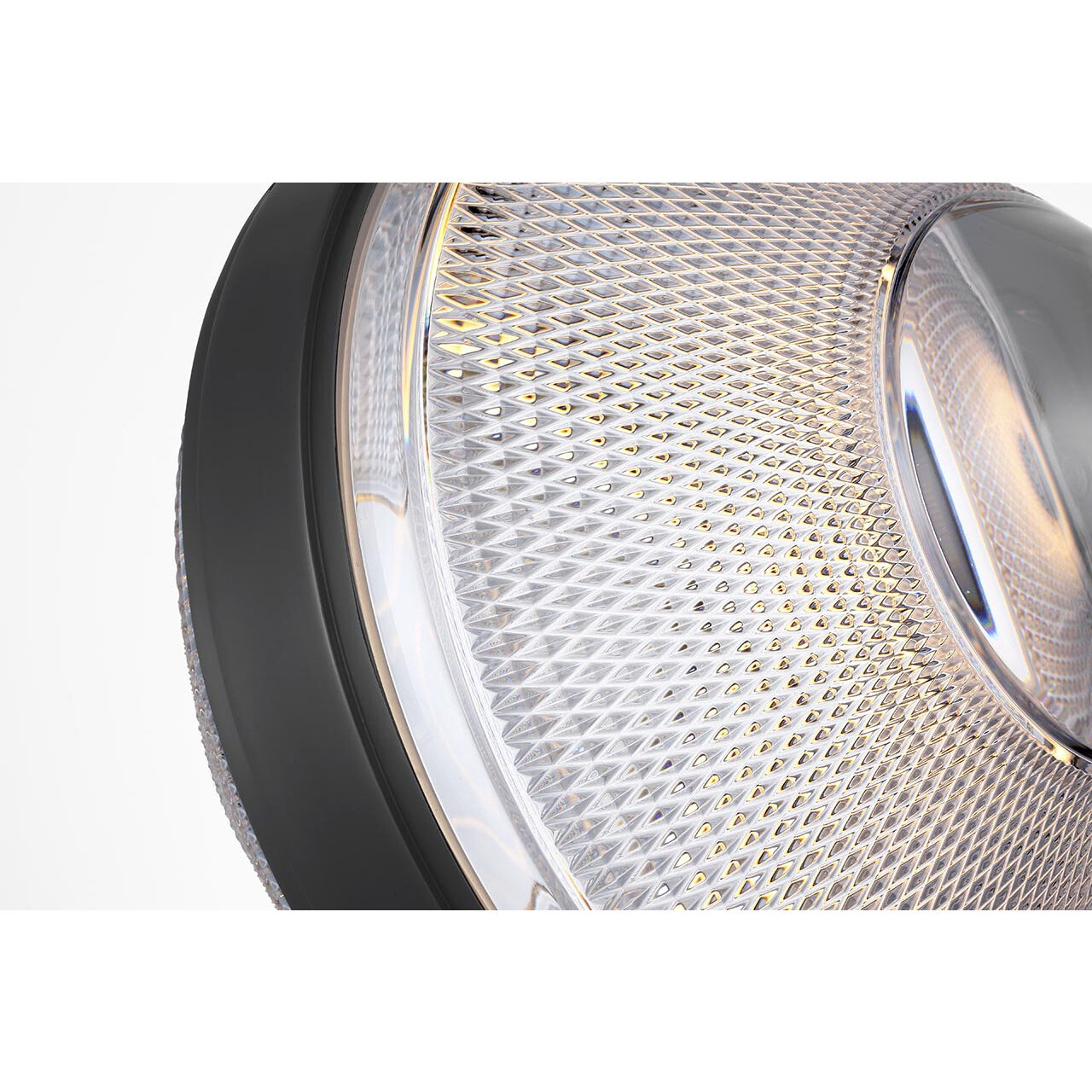 Waterford Copper Coast LED 15 inch Bronze Karo Cut Pendant Ceiling Light