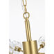 Graham 12 Light 35 inch Gold Pendant Ceiling Light