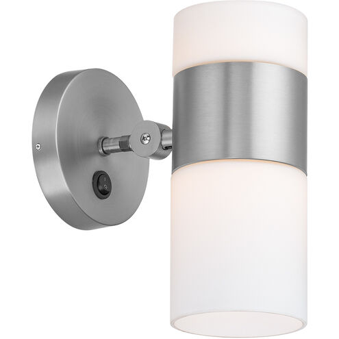 Pencil Skirt 8 inch 11.00 watt Brushed Nickel Headboard Light Wall Light, dweLED