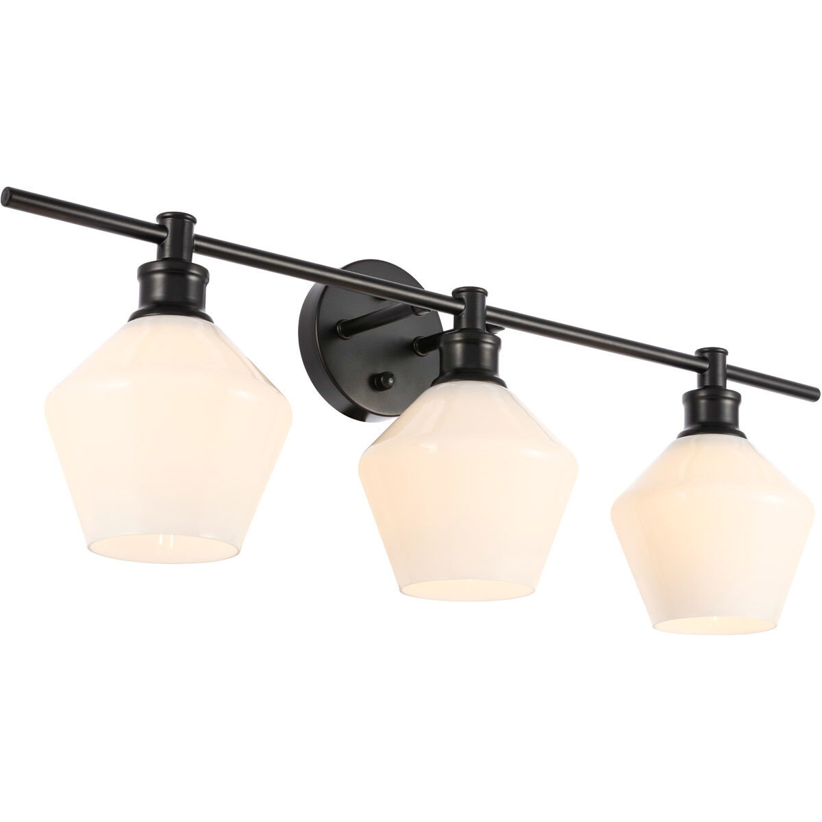 Rochester 3 Light 28 inch Black Wall sconce Wall Light