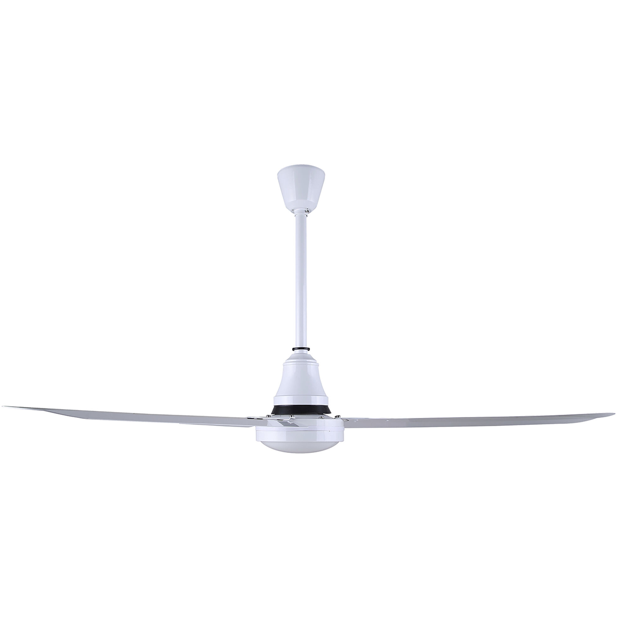 DC 56 inch White Industrial Ceiling Fan