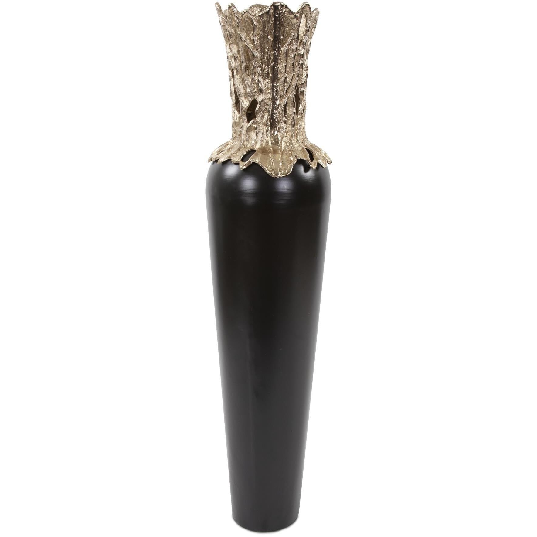 Black Zetian 50 X 12 inch Vase, Tall