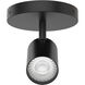Pipe 1 Light 120 Black Track Lighting Ceiling Light, WAC Limited