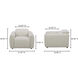 Eli White Occasional Chair, Power Recliner