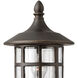 Freeport LED 20 inch Oil Rubbed Bronze Outdoor Post Lantern