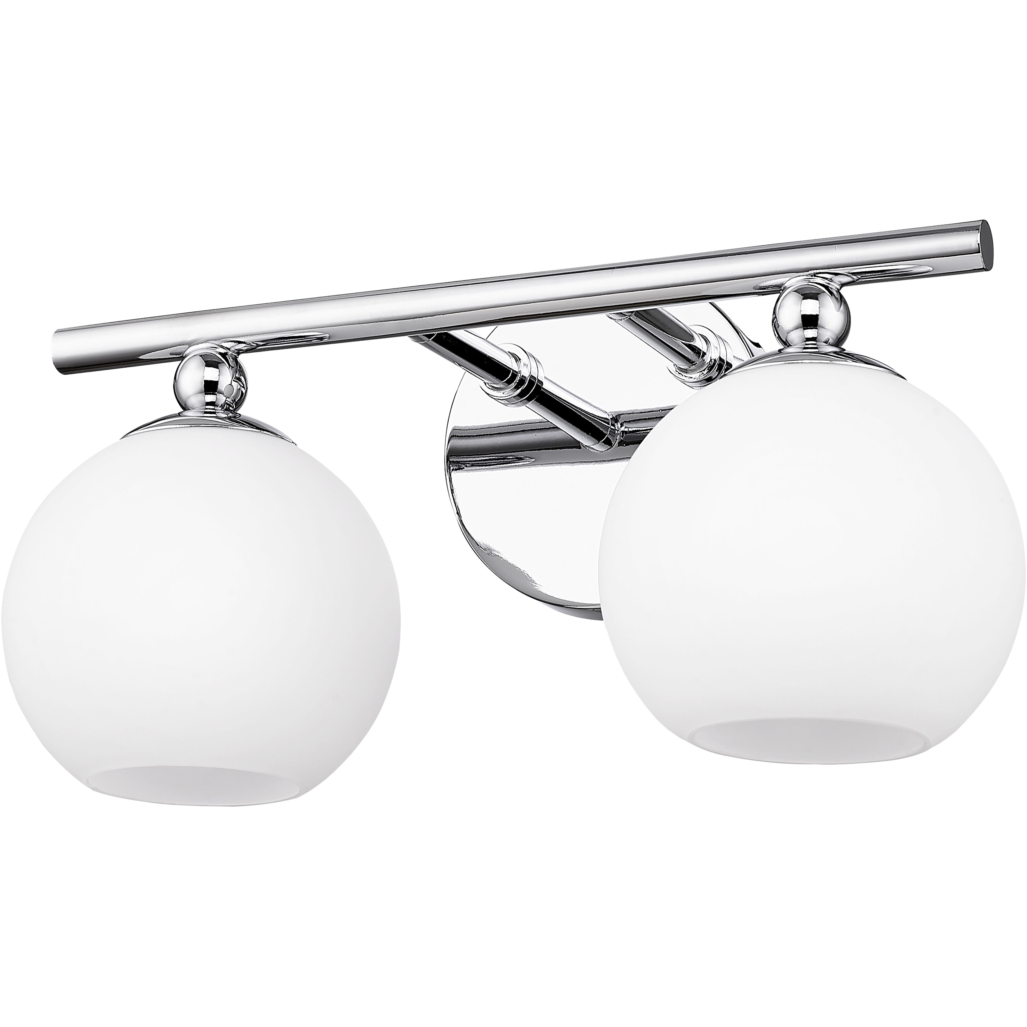 Neoma 2 Light 13.5 inch Chrome Vanity Wall Light