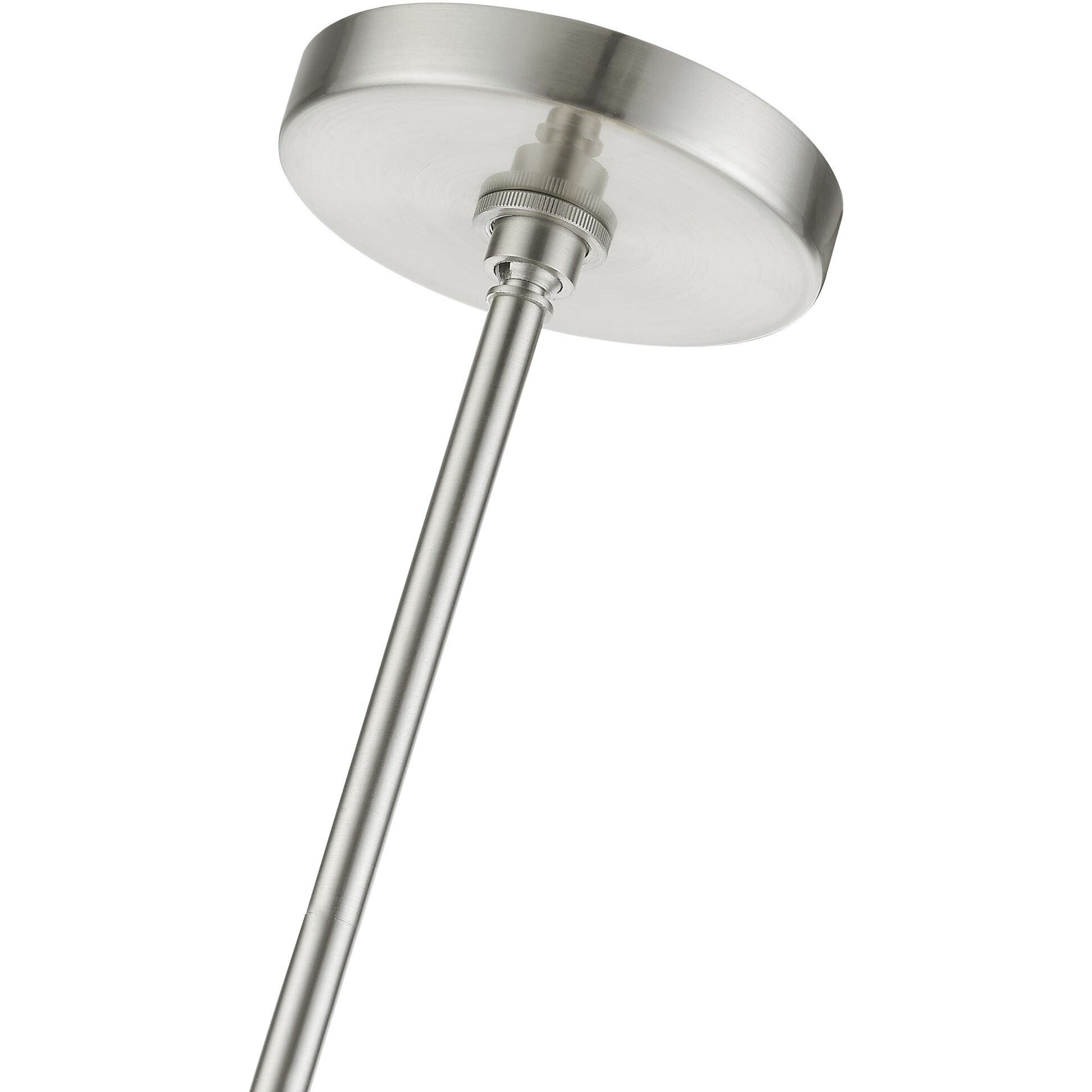 Uptown 8 Light 26 inch Brushed Nickel Pendant Chandelier Ceiling Light