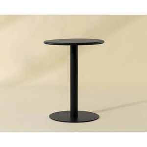 Costello 30 X 23.5 inch Black Outdoor Bistro Table