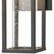 Edinboro LED 10 inch Matte Black Outdoor Sconce