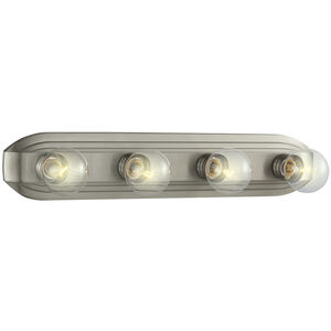 Value 4 Light 24 inch Brushed Nickel Bath Bar Wall Light