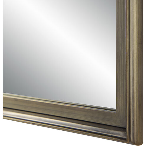 Sandcastle 36 X 24 inch Antique Brushed Brass Wall Mirror
