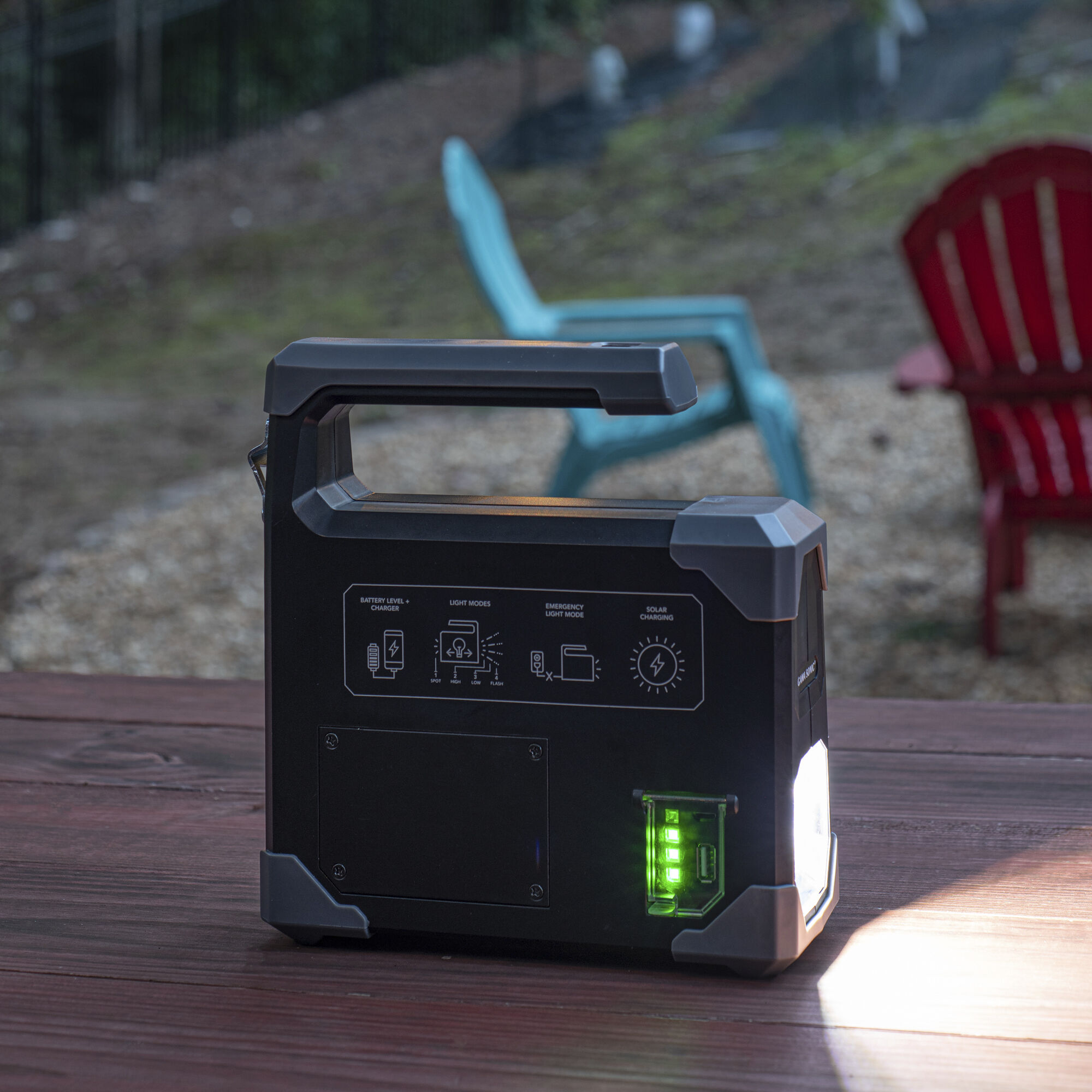 Christopher 1 Light 8.75 inch Black and Grey Security and Utility Lights, Solar