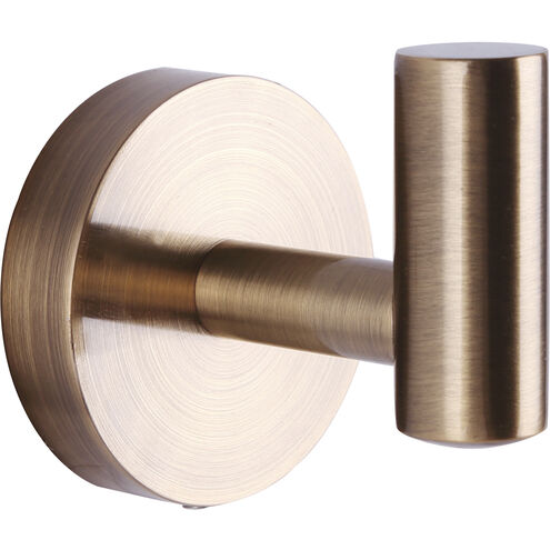 Cain 2 inch Gold Robe Hook