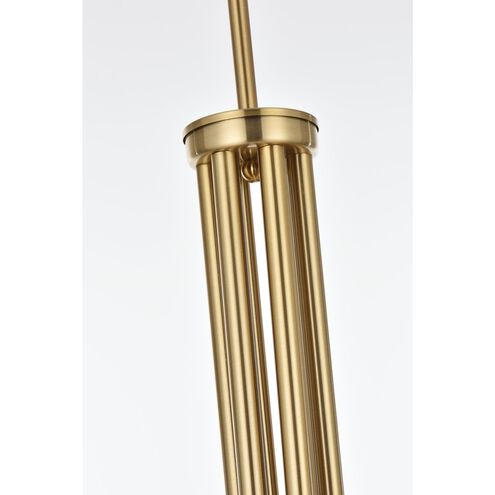 Layne 6 Light 36 inch Gold Chandelier Ceiling Light