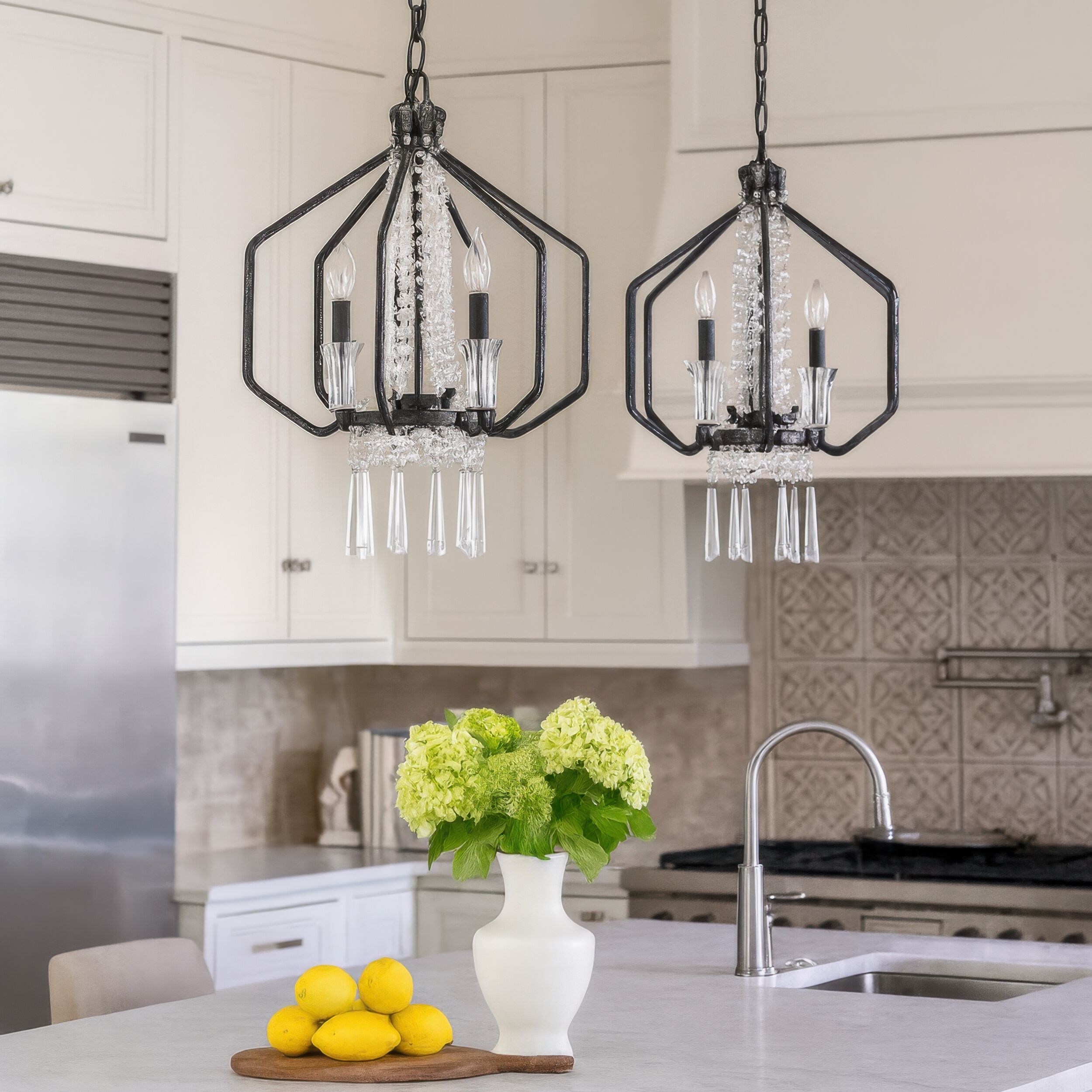 Barcelona 4 Light 18 inch Onyx Pendant Ceiling Light