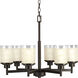Alexa 6 Light 25.00 inch Chandelier