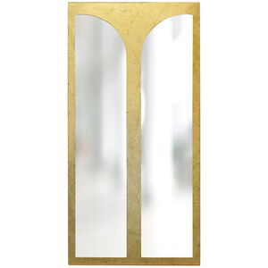 Turner 36 X 18 inch Brushed Gold/Resin Mirror