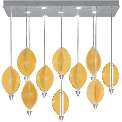 Embark 17 Light 59 inch Silver Pendant Ceiling Light