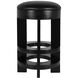 Berlin 26 inch Hand Rubbed Black Counter Stool