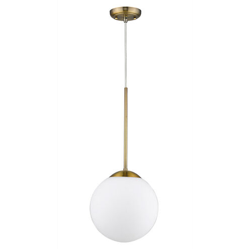 Solea 1 Light 10 inch Antique Brass Pendant Ceiling Light