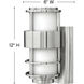 Saturn LED 12 inch Stainless Steel Outdoor Wall Mount Lantern, Small