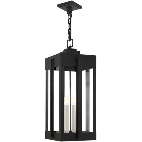 Lexington 4 Light 13 inch Black Outdoor Pendant Lantern