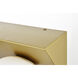 Jillian 2 Light 14 inch Brass Bath Sconce Wall Light
