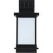 Madison 1 Light 15 inch Black Outdoor Wall Light