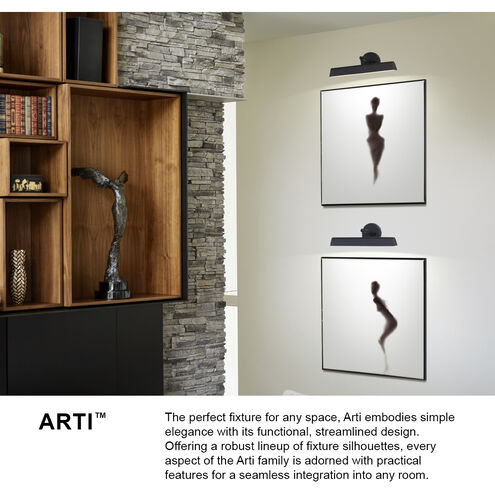 Arti 2 Light 20 inch Black Indoor Wall Sconce Wall Light