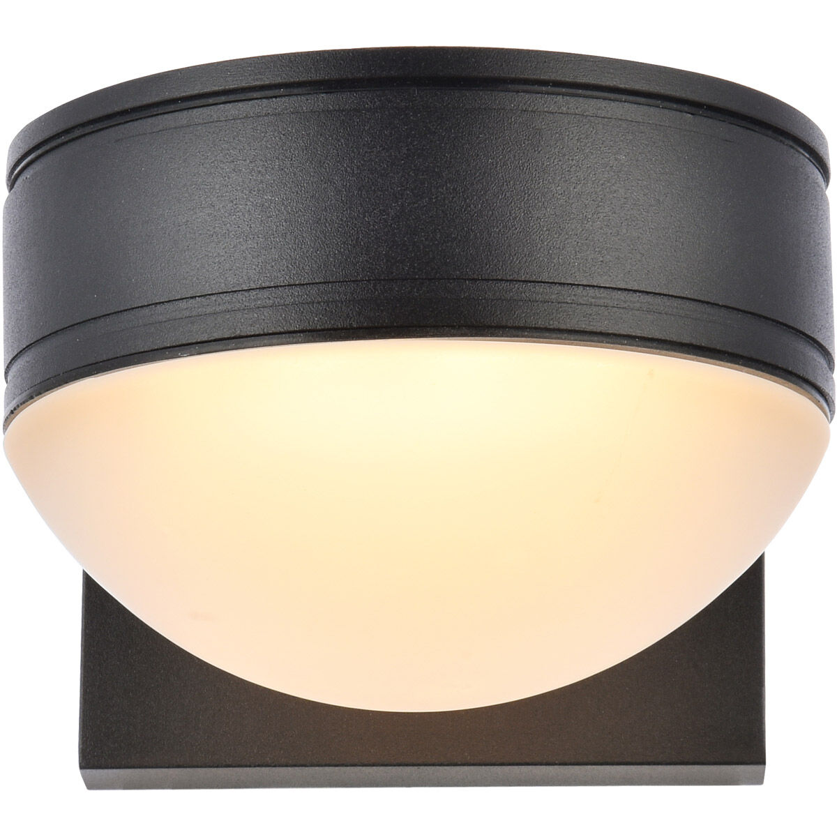 Raine 5 inch Black Outdoor Wall Light