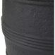 Chicago Matte Black Outdoor Planter, Large