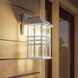 Beacon Square 1 Light 12 inch White Outdoor Wall, Small