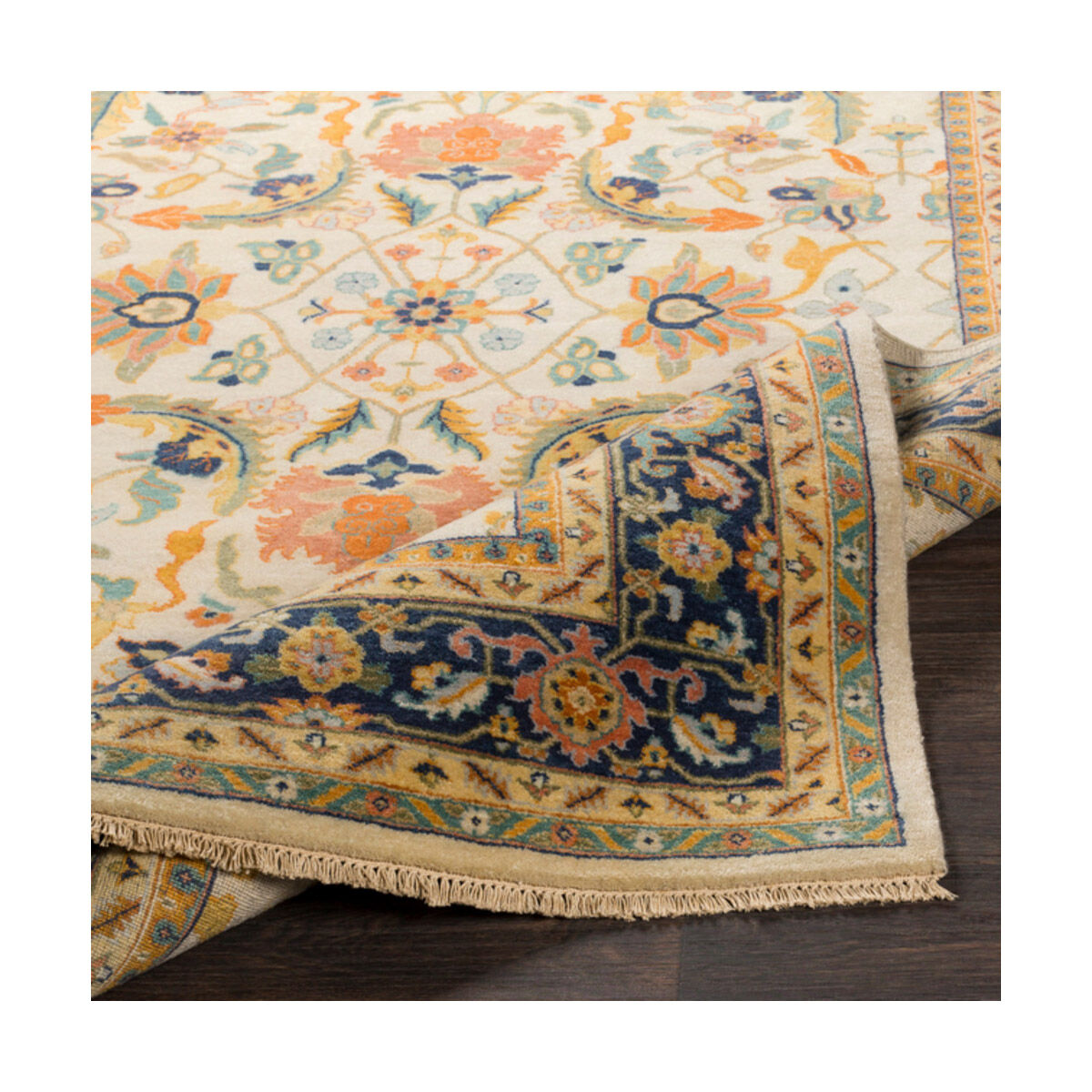 Spike 102 X 66 inch Burnt Orange/Saffron/Teal/Navy/Sage/Wheat/Ice Blue Rugs, Rectangle