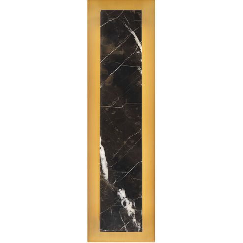 Zurich 1 Light Black Aged Brass ADA Wall Sconce Wall Light
