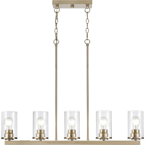 Verlana Island Chandelier Ceiling Light in Modern Gold