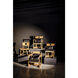 Buraco Clear coat Gloss Arm Chair