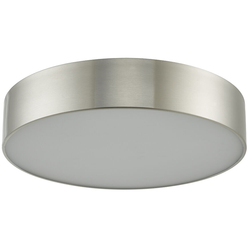 Bongo LED 16 inch Brushed Nickel Flush Mount Ceiling Light