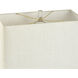 Cameron 29.75 inch 100 watt White Sand and Clear Table Lamp Portable Light