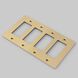 4G Brass Plate