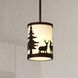Acadia LED 7.5 inch Bronze Mini Pendant Ceiling Light