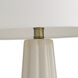 Arlington 30.5 inch 150.00 watt Ivory and Antique Brass Table Lamp Portable Light