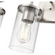 Beverlly 4 Light 28 inch Brushed Nickel Vanity Light Wall Light