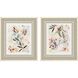 Florals Collection Green Framed Art
