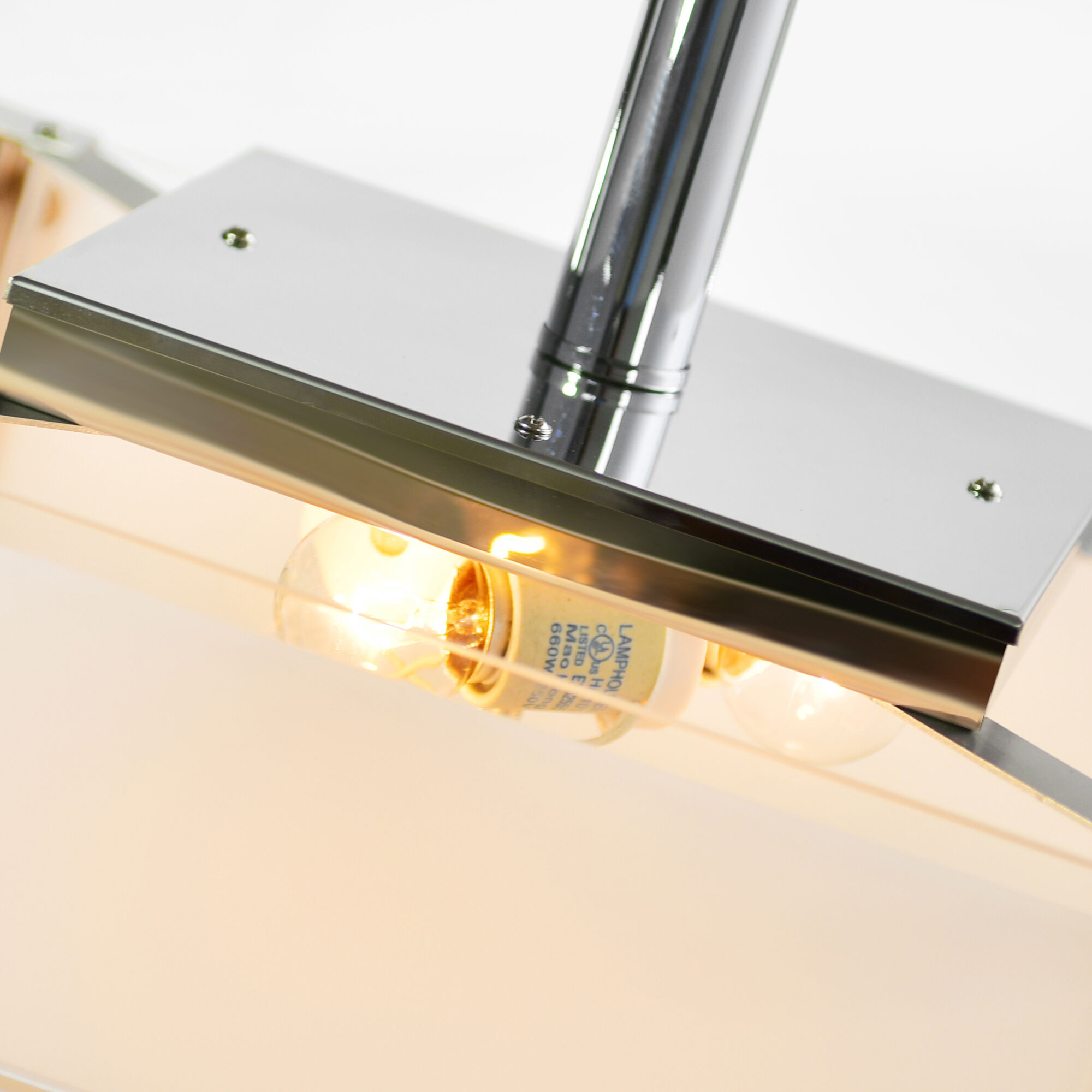 Lucie 3 Light 14 inch Chrome Drum Shade Chandelier Ceiling Light