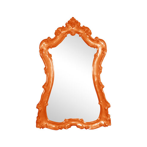 Lorelei 89 X 60 inch Glossy Orange Wall Mirror