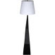 Rhombus 68 inch 60.00 watt Matte Black Floor Lamp Portable Light